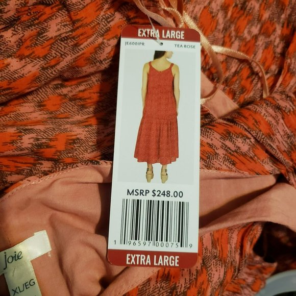 Joie Dresses Nwt Joie Limited Edition Ladies Maxi Dress Tea Rose